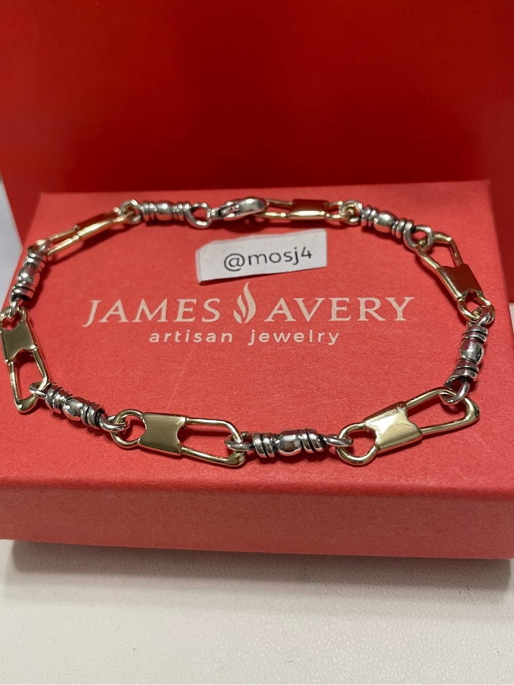 Retired James Avery Fishers of Men Bracelet